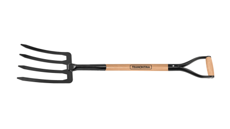 Forged Digging Fork, wooden handle 2